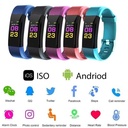 Children wristband 115Plus bluetooth 4.0 waterproof 3.7v/50mah TELINK 8266 blue