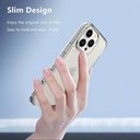 iPhone 16 Soft TPU Shockproof Clear Phone Case Cover