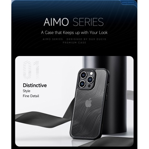 DUX DUCIS Aimo Series Case for iPhone 16 - Black