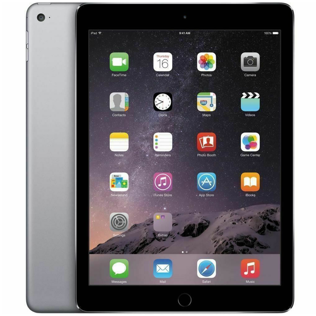 iPad Air 2 128GB Wi-Fi 9.7'' Space Grey A1566 A Grade ( Used )