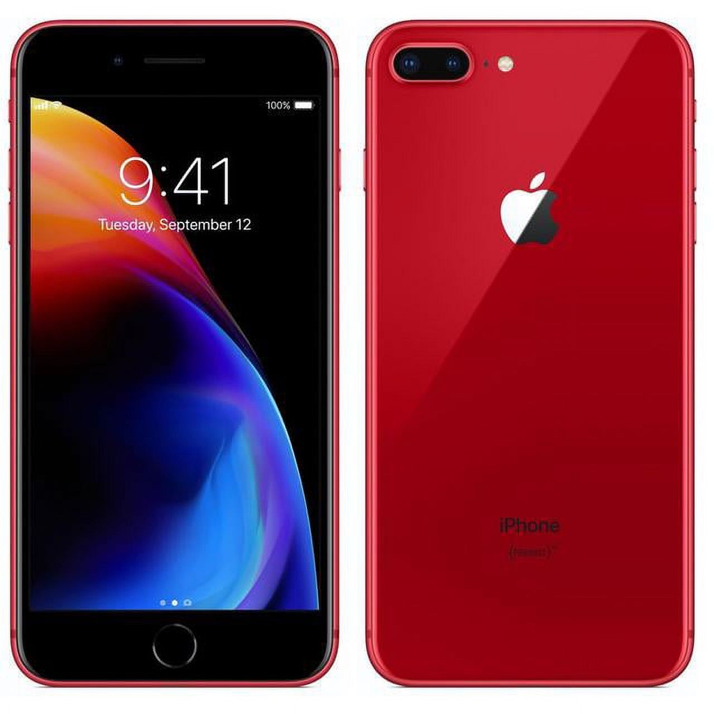 iPhone 8 Plus 64GB Red A Grade above 90% Battery Health (Refurbished)