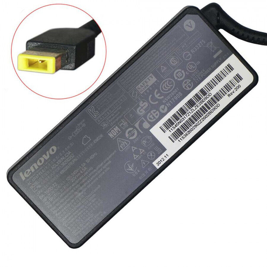 Lenovo/IBM Original 90W ADLX90NLC3A ADLX90NDC2A Charger for Lenovo ThinkPad T440 T470P T460P T540P