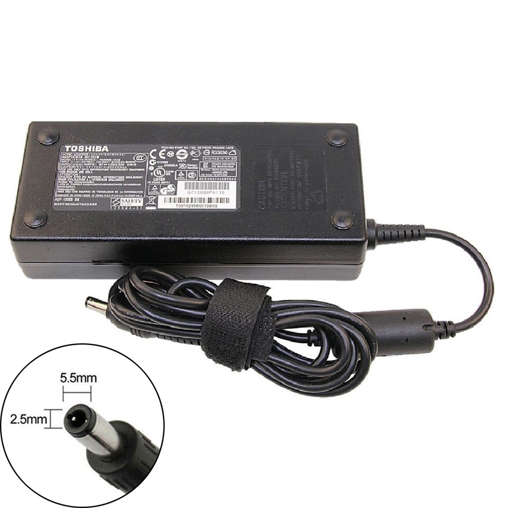 Toshiba Genuine 65W AC Power Adapter Charger for Toshiba Satellite PA3917U-1ACA