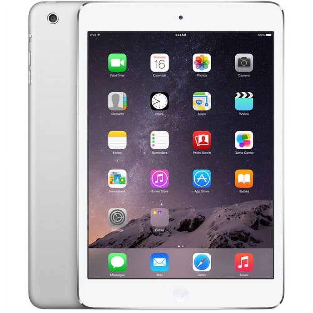 iPad Mini 4 (2015) 7.9" Wi-Fi Only 128GB Silver A1538 Grade 100% Battery Health (Refurbished)