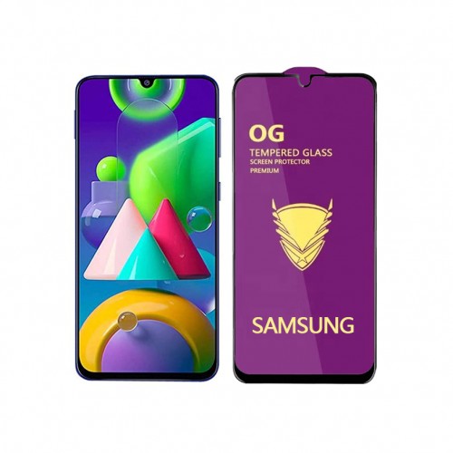 Samsung A22 4G CCBBK/ (OG) Golden Armor High Quality full cover Tempered Glass Screen Protector