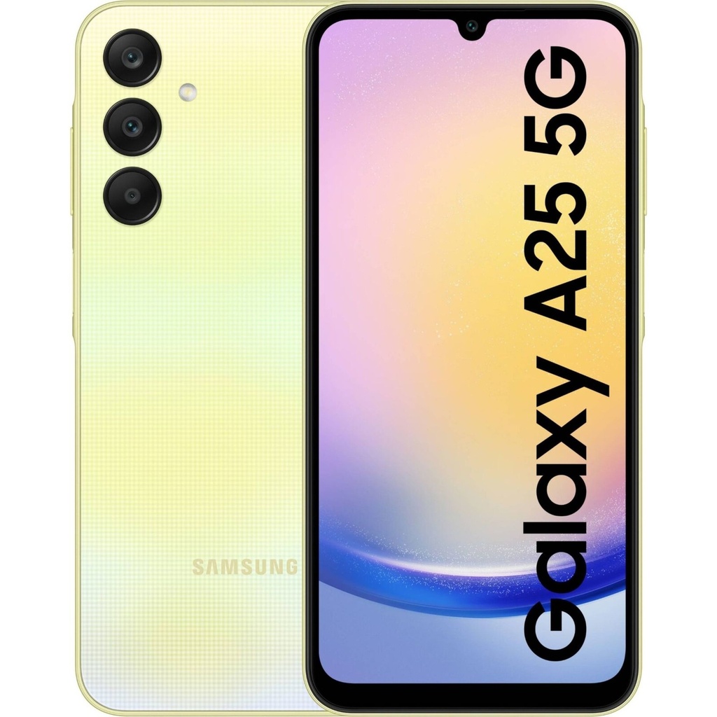 Samsung Galaxy A25(A256E) 5G DS 6/128GB Yellow - International Version - Brand new