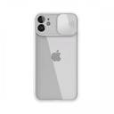 iPhone 12 Pro Max Slide Camera Lens Protection Cover Phone Case ShockProof TPU (Case Mate) Transparent