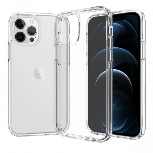 iPhone 12 Pro Max Transparent ShockProof Phone Case (Ultimake) Transparent