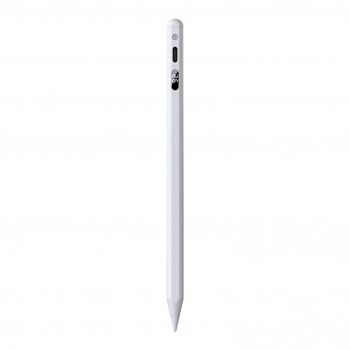 [5-B7]DUX DUCIS SP-06 Magnetic Active Stylus Palm Rejection Pen Digital Power Display White