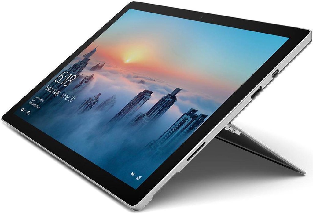 Microsoft Surface Pro (4th Gen) 1724 Laptop / Tablet - Intel i5-6300U@2.40GHz 4GB RAM 128GB SSD 12.3' Touch WIN10 Pro Silver - A Grade( Refurbished)