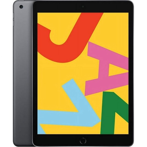 [T0010010550] iPad 7th Gen 10.2" Wi-Fi Only 128GB Space Gray A2197 A Grade 100% Battery Health( Refurbished )