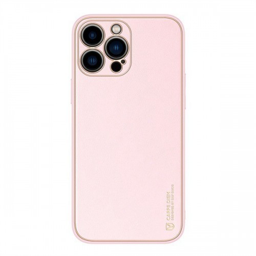 [M0970090140] Samsung S21 Ultra 5G PU Leather Phone Cover Case Yolo Series (DUX DUCIS) Pink