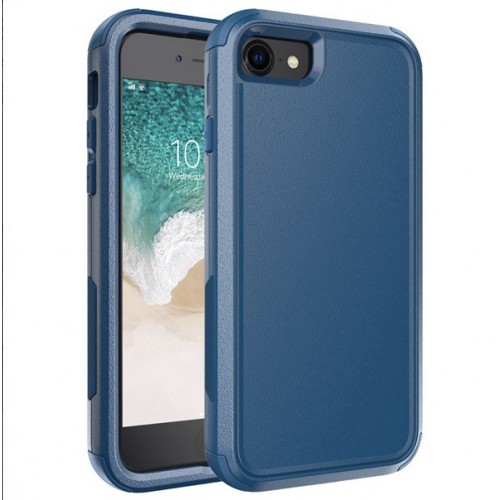 [M0600090081] iPhone 12 Pro Max Defender Phone Case Blue