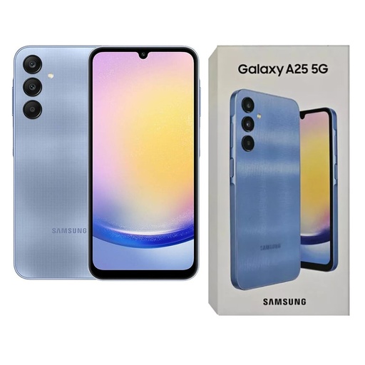 [M0020010592] Samsung Galaxy A25 (A256E) 5G DS 8/256GB Light Blue - International Version - (Brand new)