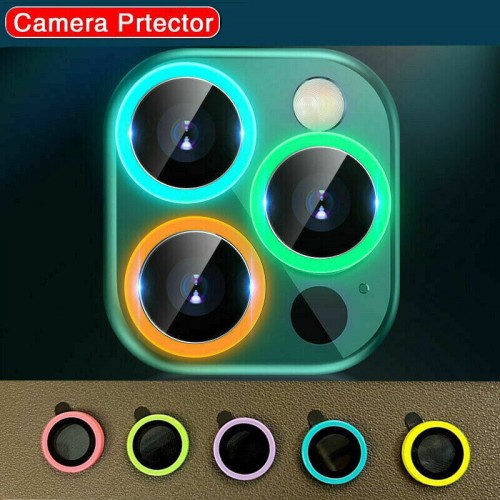 [M0590190056] iPhone 13 Pro/13 Pro Max 9H Luminous Camera Lens Protector Film White