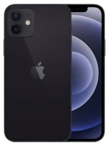 [M0010010888] iPhone 12 128GB Single SIM+eSim Black A Grade 100% Battery Health( Used )