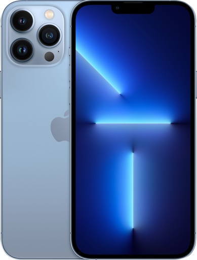 [M0010010889] iPhone 13 Pro Max 512GB Single+eSIM  Sirrea Blue A Grade 100% Battery Health( Refurbished ) - Face ID not work