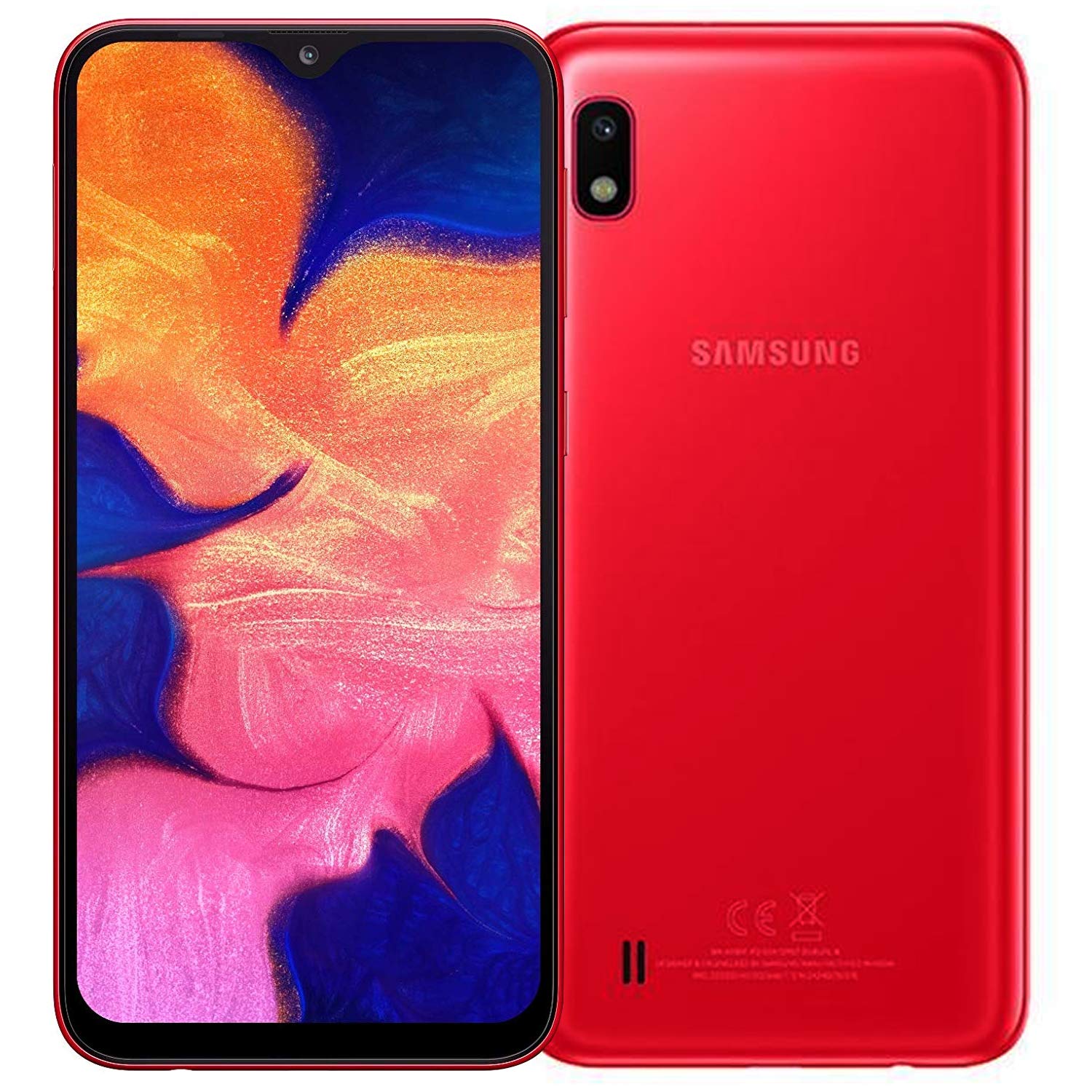 Samsung Galaxy A10 4G SM‑A105G SS 32GB with 2GB RAM Red A Grade (Refurbished)