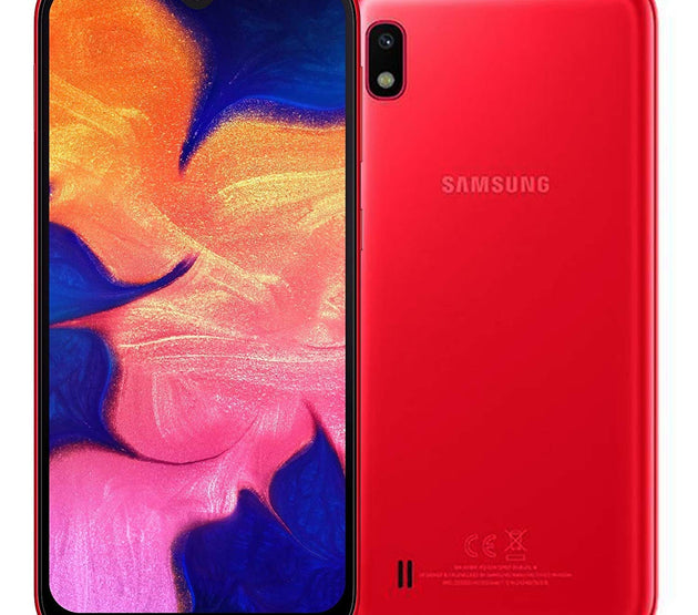 Samsung Galaxy A10 4G SM‑A105G SS 32GB with 2GB RAM Red A Grade (Refurbished)