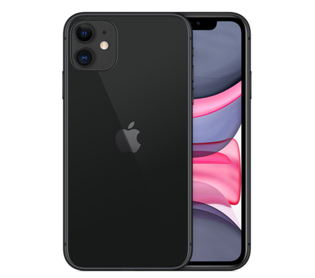 iPhone 11 64GB SS+eSim Black A Grade above 90% Battery Health( Used )