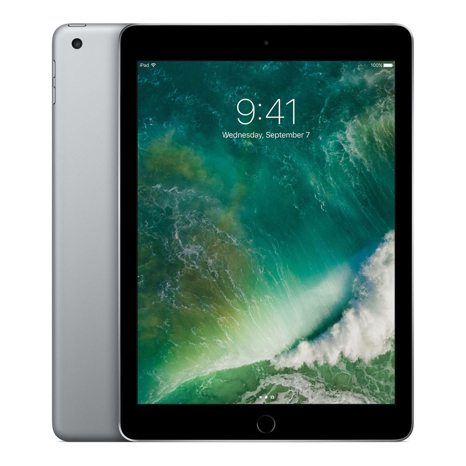 iPad 5th Gen 9.7" Cellular + Wi-Fi 32GB Space Gray A1823 A Grade above 90% Battery Health( Refurbished )