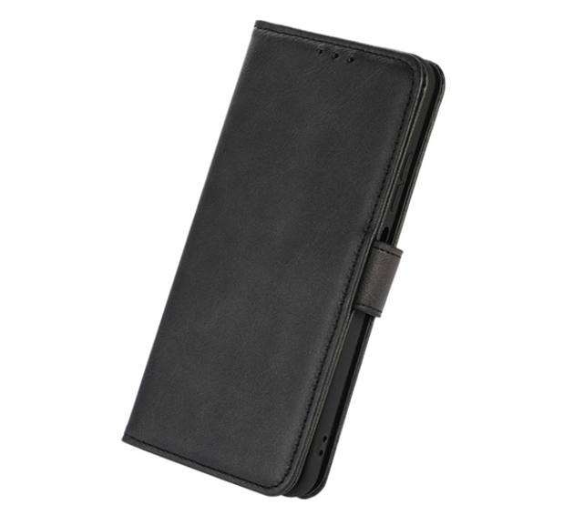ABEEL Samsung A07 wallet phone case PU leather Black
