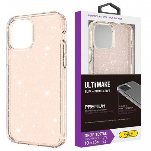 [U26]Ultimake blingbling phone case for iPhone XR GOLD
