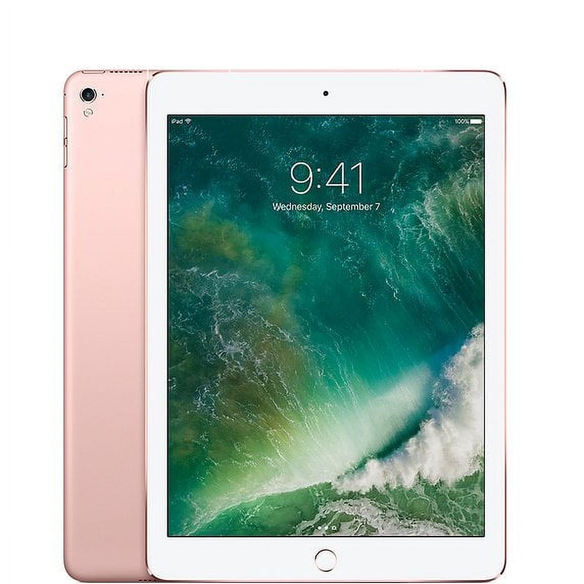 iPad Pro 1 (2016)  9.7" Wi-Fi Only 32GB Rose Gold A1673 A Grade above 80% Battery Health( Refurbished )