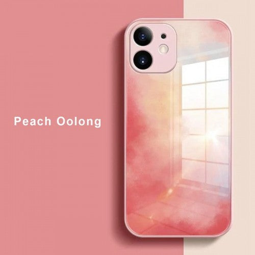 [UD08]Biguo Phone Artistic Shockproof Case for iPhone 11 PRO Peach Oolong Orange