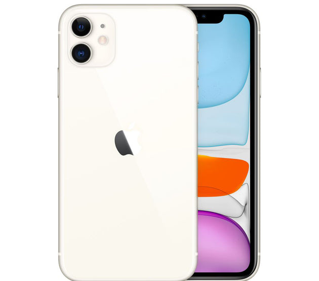iPhone 11 256GB SS+eSim White A Grade 100% Battery Health( Refurbished )