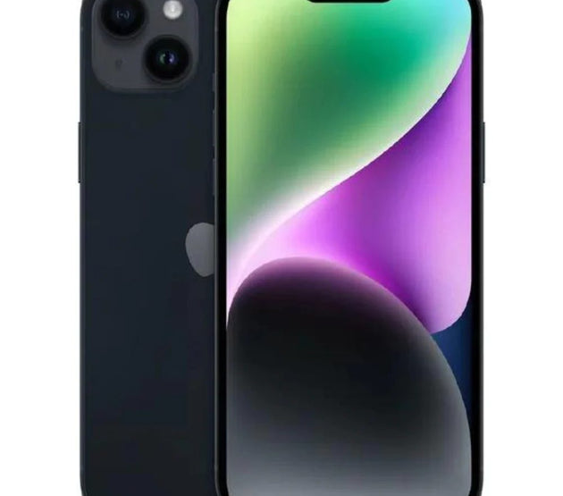 iPhone 14 256GB SS+eSim Midnight A Grade 100% Battery Health( Refurbished )