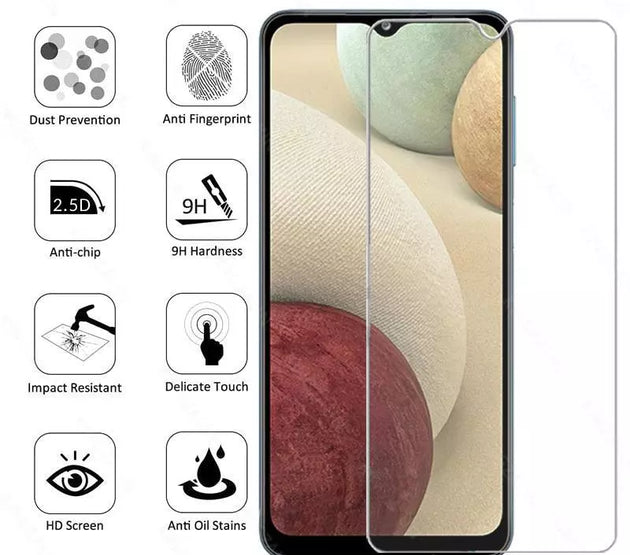 Samsung A06 OG Golden Armor High Quality 9H Tempered Glass Screen Protector