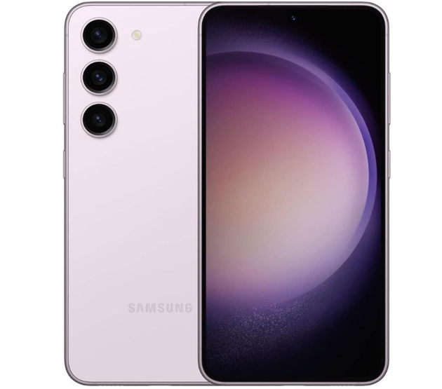 Samsung Galaxy S23 SS+eSim 128GB with 8GB RAM Lavender A Grade ( Refurbished ) - (Minor Screen Burn)