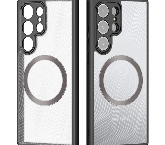 DUX DUCIS Aimo Series MagSafe Clear Case AIMO-0045 for Samsung S23 - Black Border