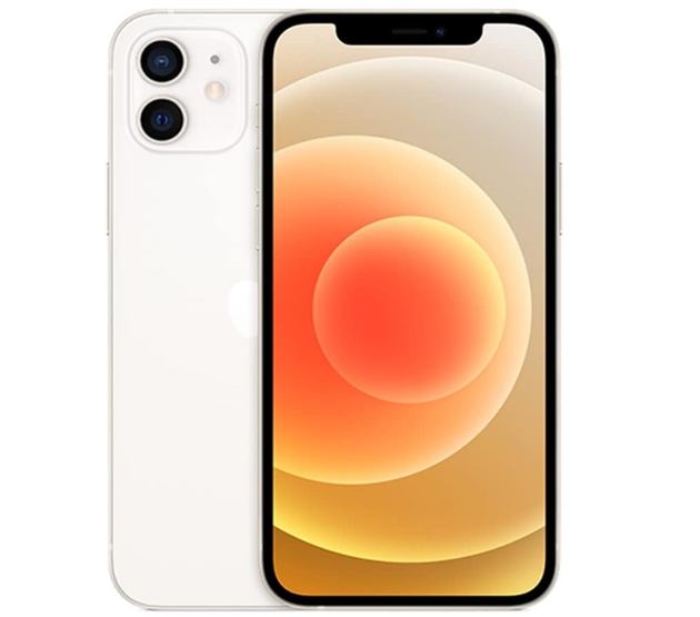 iPhone 12 Mini 64GB SS+eSim White A Grade 100% Battery Health( Refurbished ) - Face ID not work