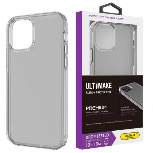 [U8]Ultimake clear phone case for iPhone 6G 7G 8G SE2 BLACK