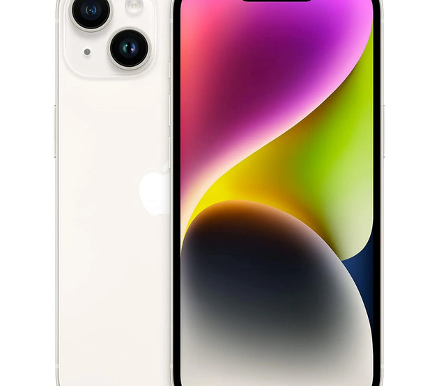 iPhone 14 128GB Starlight A Grade 100% Battery Health( Refurbished )