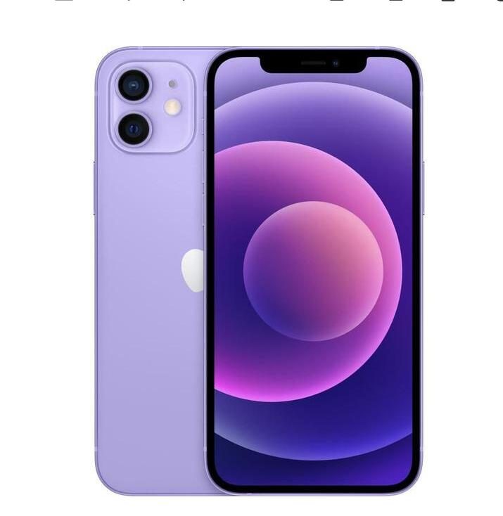 iPhone 12 64GB Purple A Grade 100% Battery Health( Refurbished )