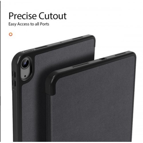 Samsung Tab A 10.1 2019 (T510/T515)-PC ShockProof Pin Connectork Case Cover (DUX DUCIS)  Black