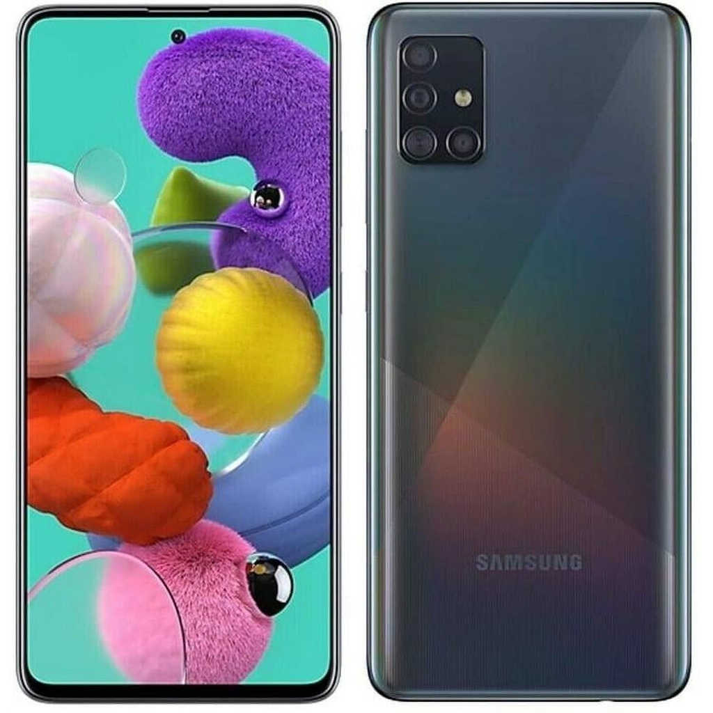 Samsung Galaxy A51 4G 64GB Prism Crush Black A Grade (Refurbished )