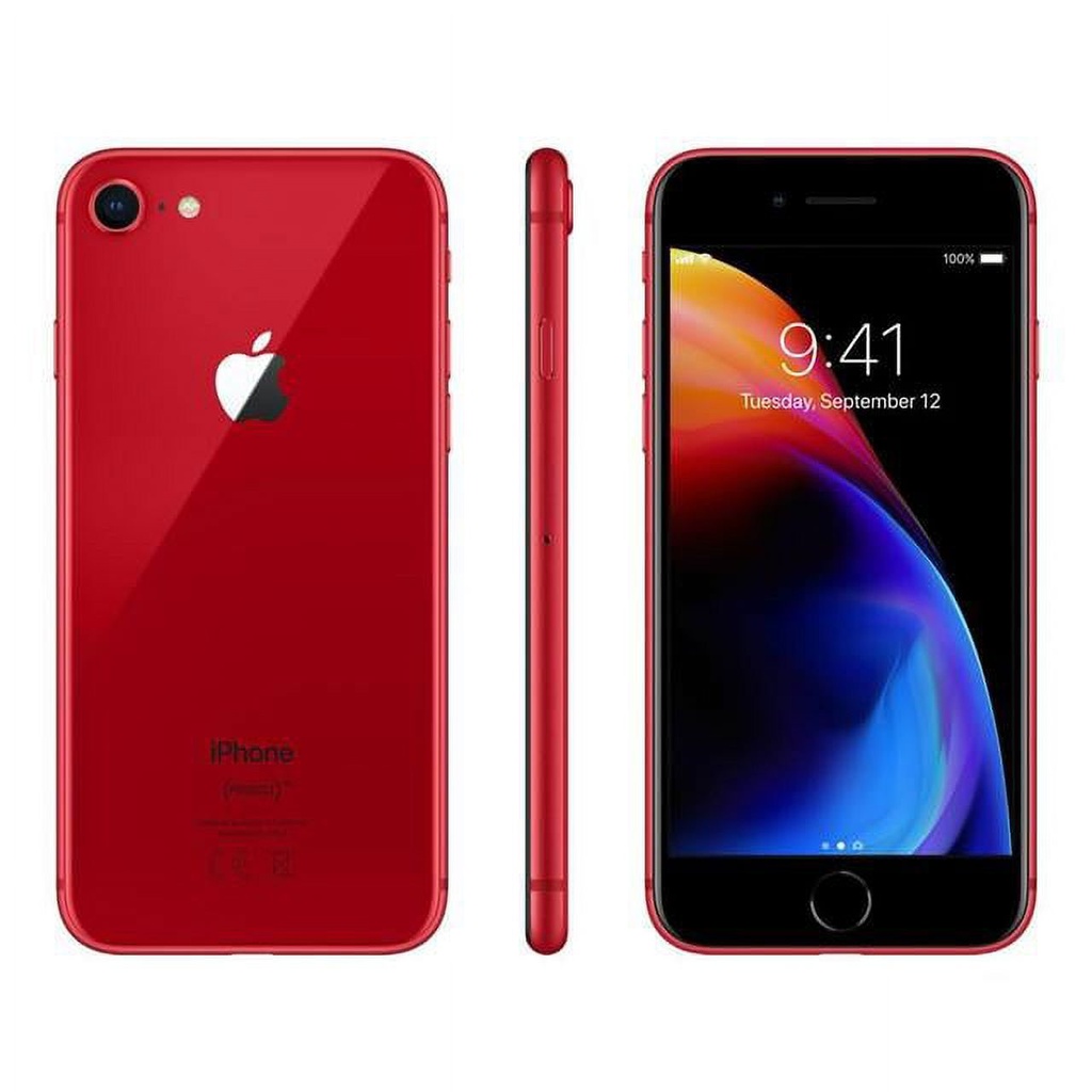 iPhone 8 64GB Red A Grade 100% Battery Health (Refurbished) 