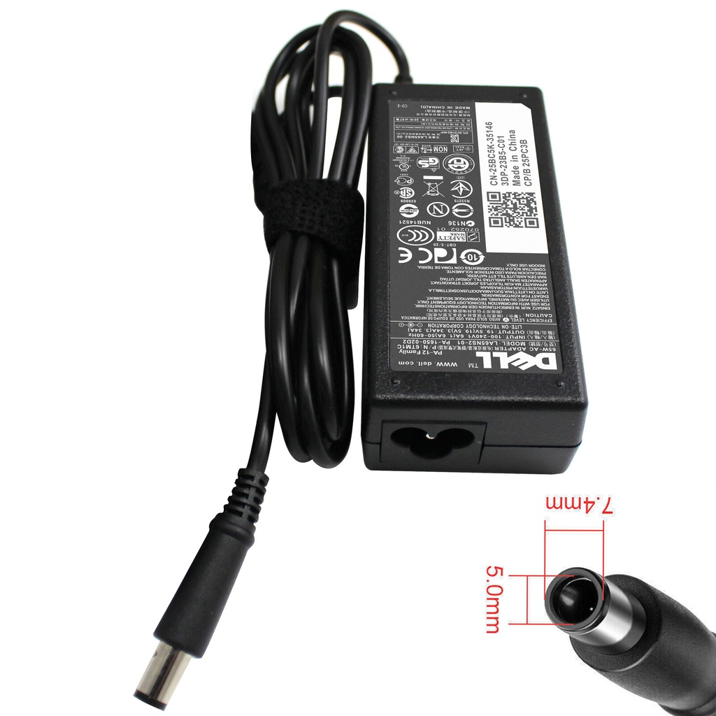 DELL Latitude E6410 E6420 6400 PA10 Laptop AC Adapter Charger 90W 19.5V 4.62Amp