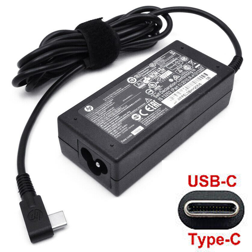 HP Original 45W USB C Charger Universal Type C Adapter for Apple Lenovo DELL HP ACER Asus