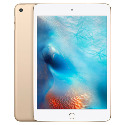 iPad Mini 4 (2015) 7.9" Wi-Fi Only 128GB Gold A1538 Grade above 80% Battery Health (Refurbished)