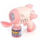 STARTY SKY 2088-16 Rocket Cartoon Fully Automatic Porous Bubble Gun - PINK