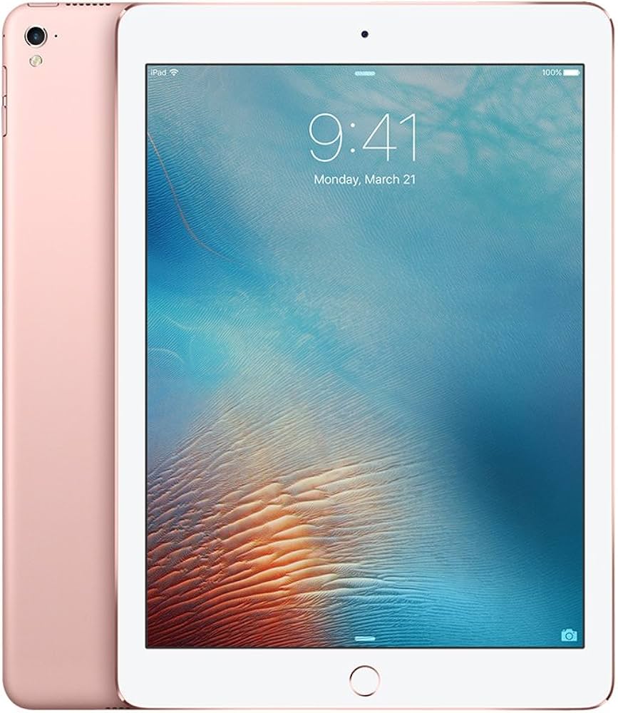 iPad Pro 9.7" Cellular + Wi-Fi 128GB Rose Gold A1674 A Grade above 80% Battery Health( Refurbished )