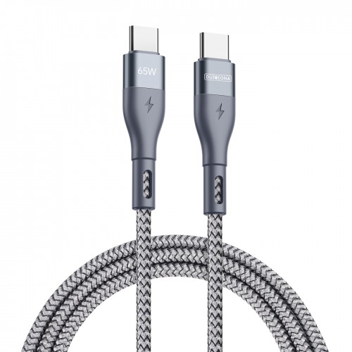 DUX DUCIS DUZZONA A2 USB C To USB C Cable Compatible with PD 65W 1M Grey [5-B14]