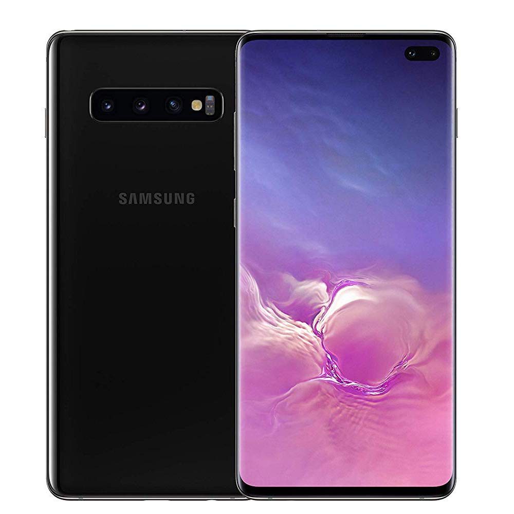 Samsung Galaxy S10+ SS 128GB with 8GB RAM Black A Grade (Refurbished) - (Minor Screen Burn)