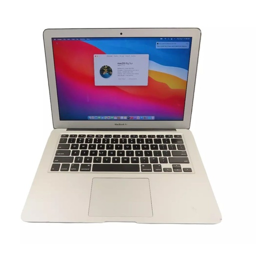 [L0010010011] Apple MacBook Air 13" A1466 Mid 2013 i5 4GB DDR3 128GB Silver A Grade  ( Refurbished )