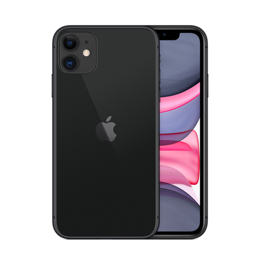 [M0010010870] iPhone 11 128GB SS+eSim Black A Grade 100% Battery Health( Used )